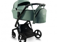 iBebe iStop Carro de bebé Eco piel verde